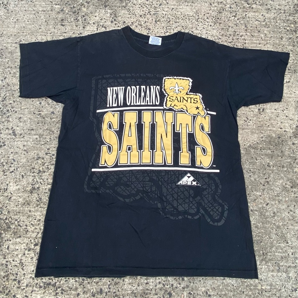 Vintage 90s New Orleans Saints Apex One Double sided tee